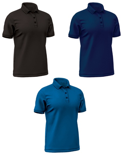 POLO VUELTA 3 Bottoni Colorata 195GR.