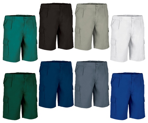 PANTALONE BERMUDA MULTITASCHE 210GR