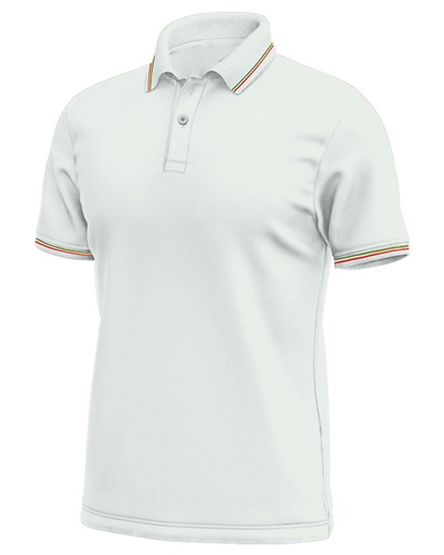 POLO PIQUE "TRICOLORE"SUBLIMATICA 2 BOTTONI