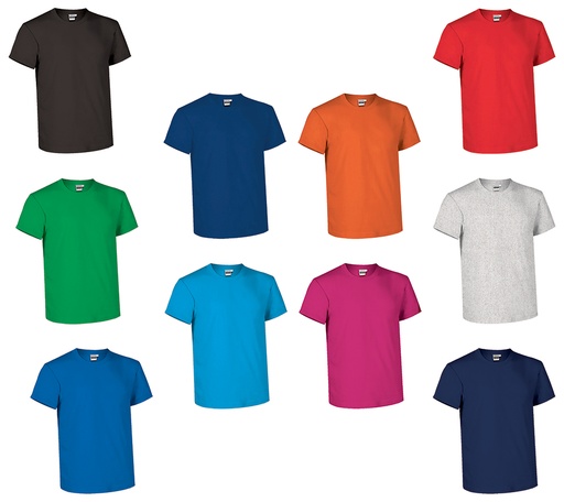 T-SHIRT RACING COTONE RING SPUN COLORATO 160GR