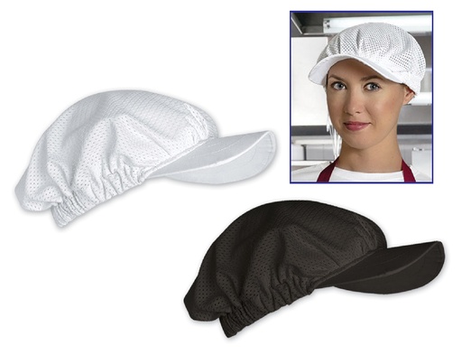 CUFFIA DONNA C/RETINA "SMOOTHY" MISTO COTONE
