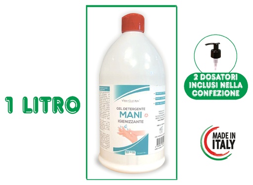 [MG-02639] GEL IGIENIZZANTE MANI ALCOL 70% 1000ML
