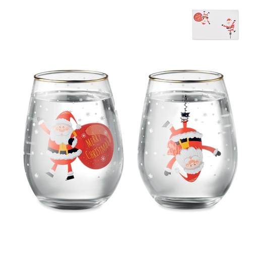 [MG-02681] Set di 2 bicchieri di Natale