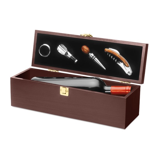 [MG-02789] Set vino in legno