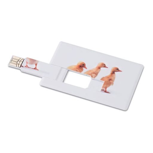 [MG-02848] Creditcard. USB flash 4GB