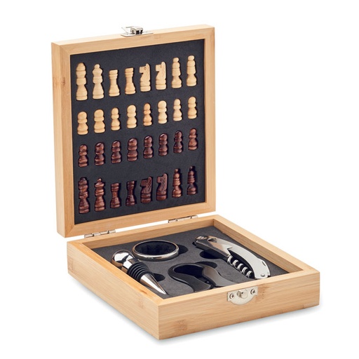 [MG-03167] Set da vino con scacchiera