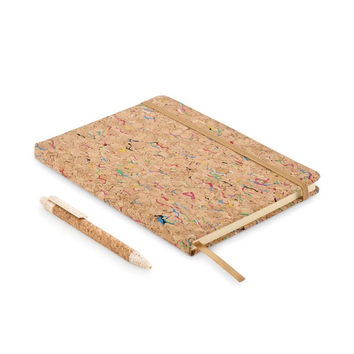 [MG-03185] Notebook A5 in sughero colorato