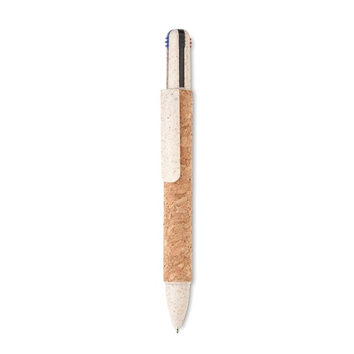 [MG-03192] Penna a sfera in sughero con inchi