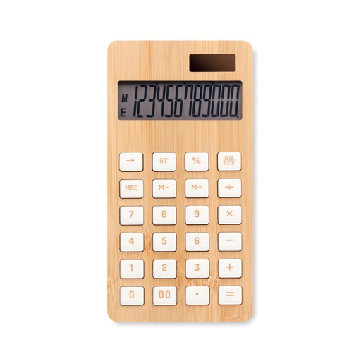 [MG-03402] Calcolatrice in bamboo