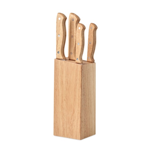 [MG-03441] Set ceppo e 6 coltelli