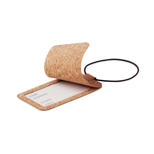 [MG-03499] Etichetta bagagli in sughero