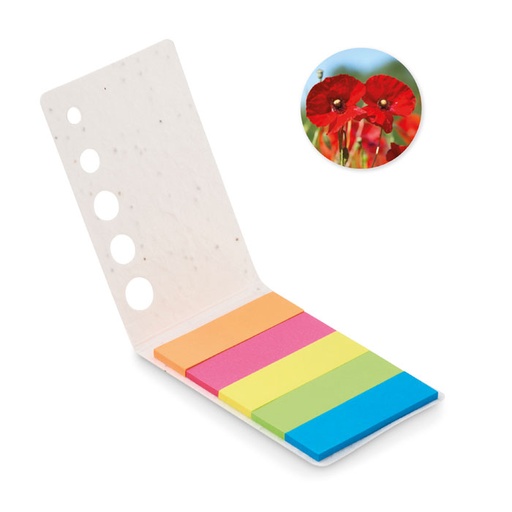 [MG-03558] Segnapagina in carta con semi