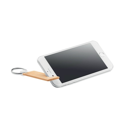 [MG-03604] Supporto in bamboo e portachiav