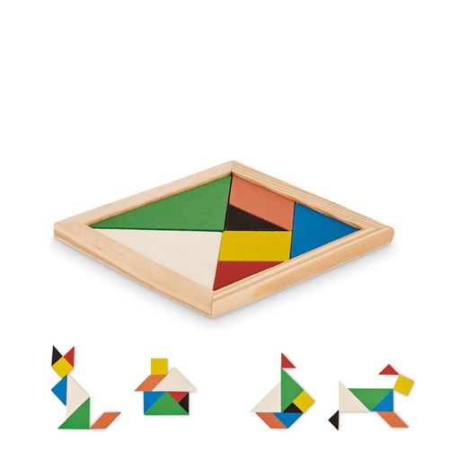 [MG-03662] Puzzle Tangram in legno
