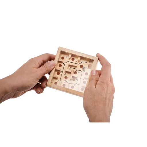 [MG-03665] Gioco del labirinto in legno