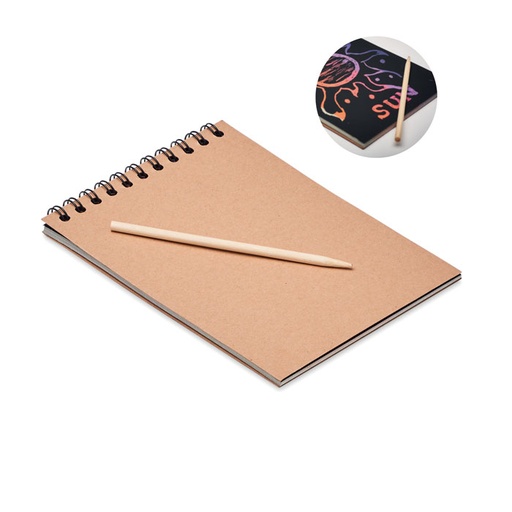 [MG-03668] Taccuino di carta da grattare