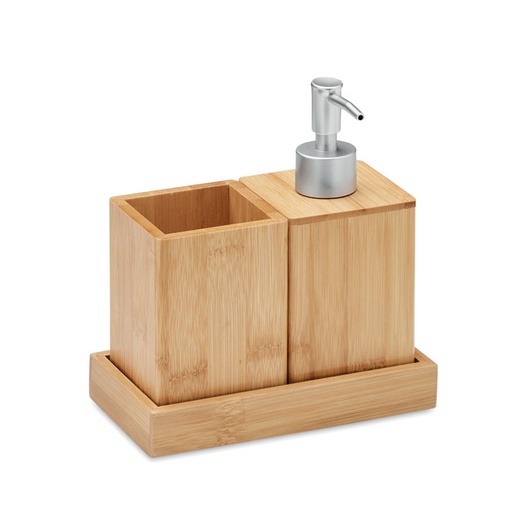 [MG-03709] Set da bagno 3 pz in bamboo