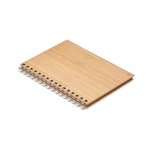 [MG-03728] Notebook A5 in bamboo rilegato