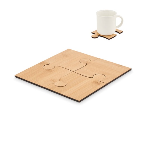 [MG-03733] Set di 4 sottobicchieri puzzle