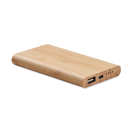 [MG-03749] Power bank in bamboo da 4000mAh