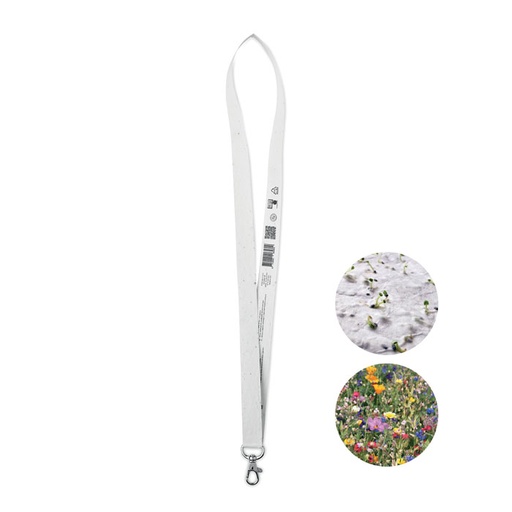 [MG-03816] Lanyard in carta, con gancio