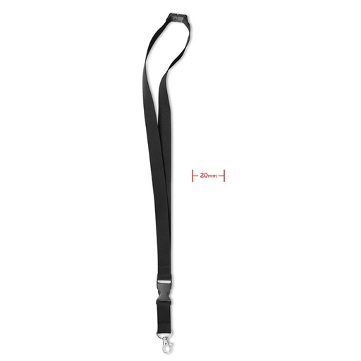 Lanyard con moschettone