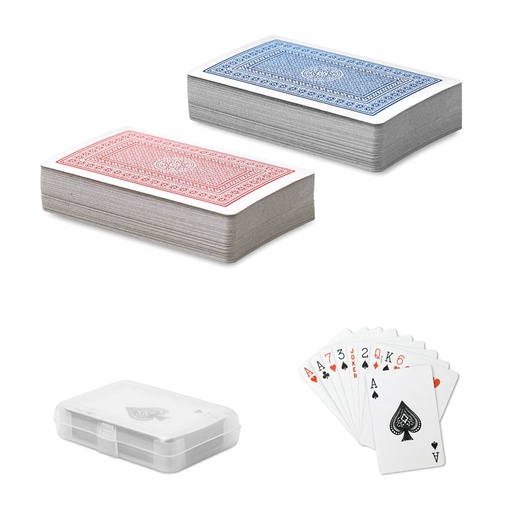Carte da gioco in box in PP
