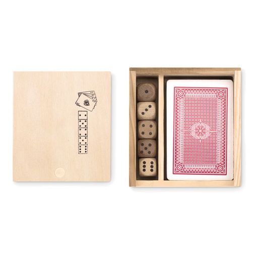 [MG-04166] Set gioco carte e dadi