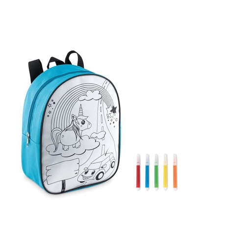 [MG-04175] Zainetto con 5 pennarelli
