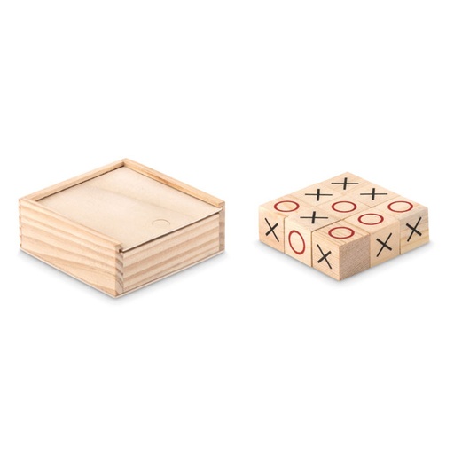 [MG-04254] Gioco del tris in legno
