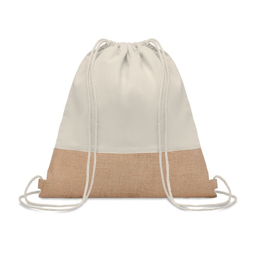 [MG-04263] Sacca con dettagli in juta