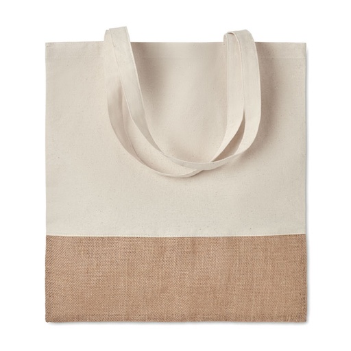 [MG-04265] Shopper con dettagli in juta