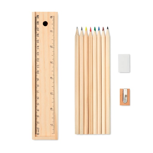 [MG-04358] Set 12 penne in box di legno
