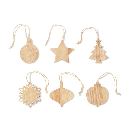 [MG-05668] Set decorazioni natalizie in le